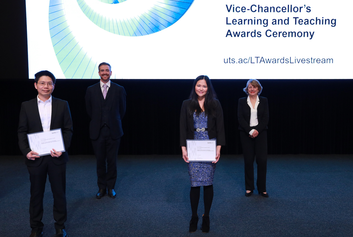 Dr Anna Bedford, Associate Professor Yaowen Shan and Dr Peter Lam